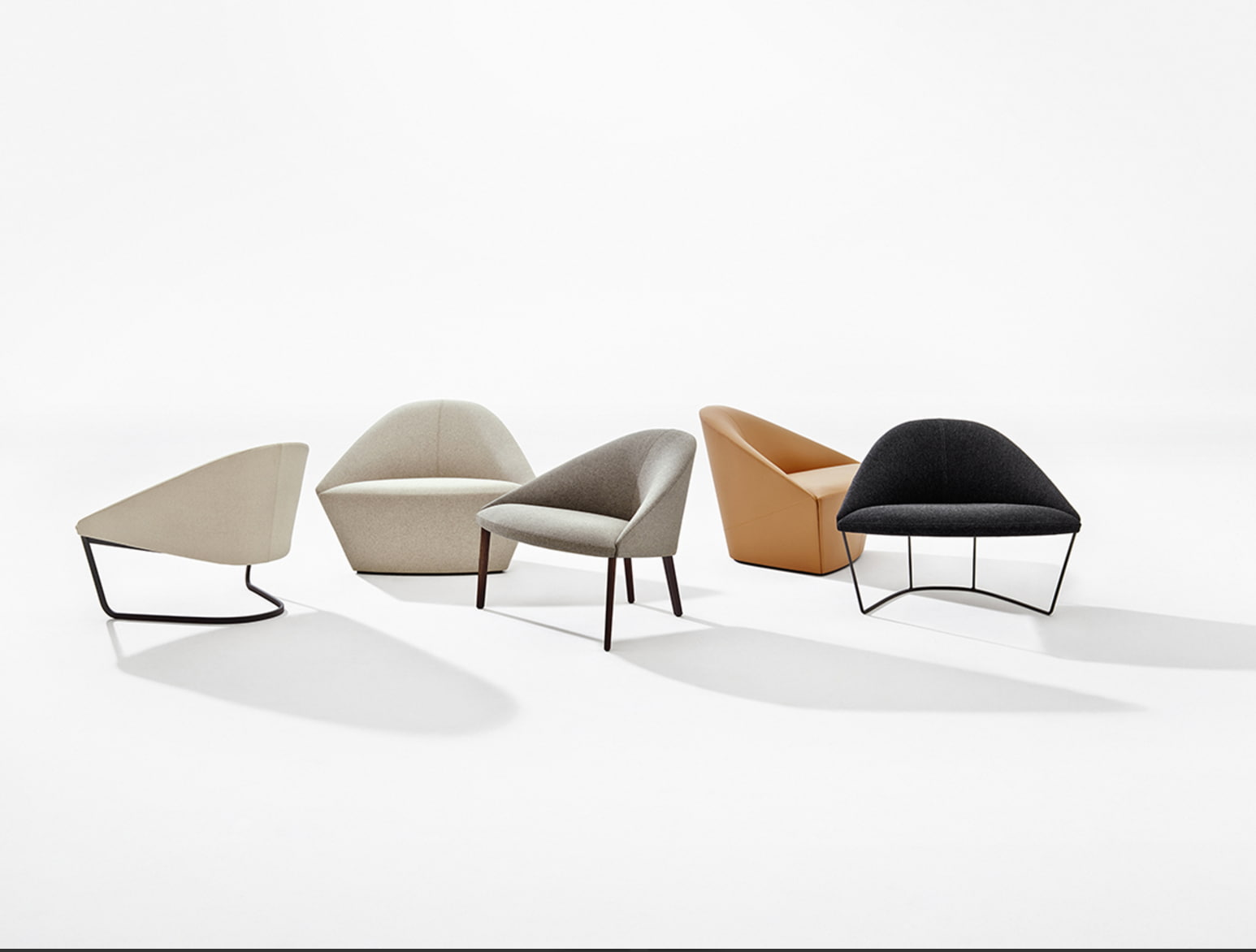 Sillas Arper, en Ferruz Studio de interiorismo y arquitectura de Barcelona. Sillas Arper, en Ferruz Studio de interiorismo y arquitectura de Barcelona.